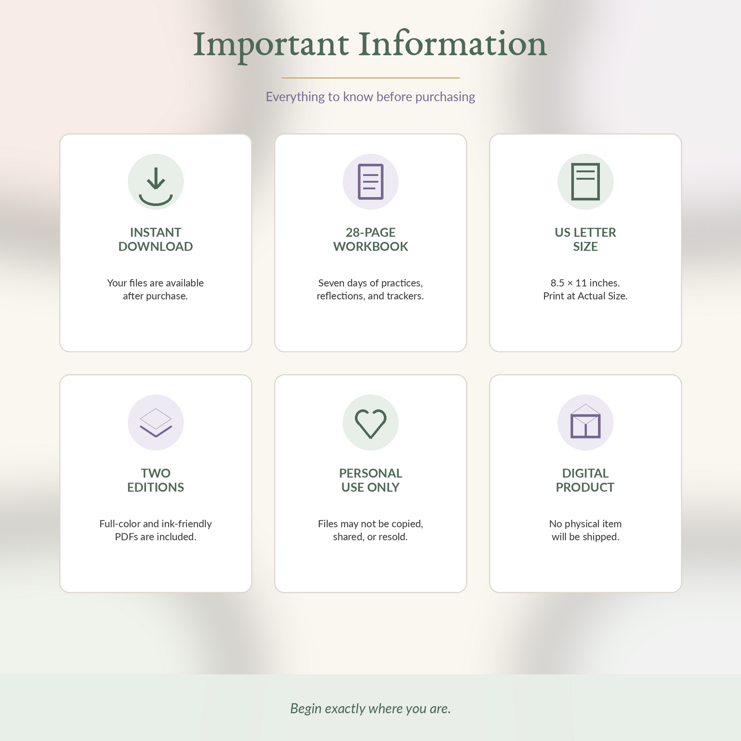 The Gentle Reset: A 7-Day Daily Calm Reset Kit
